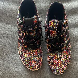 adidas Multicolor Geometric Athletic Shoes